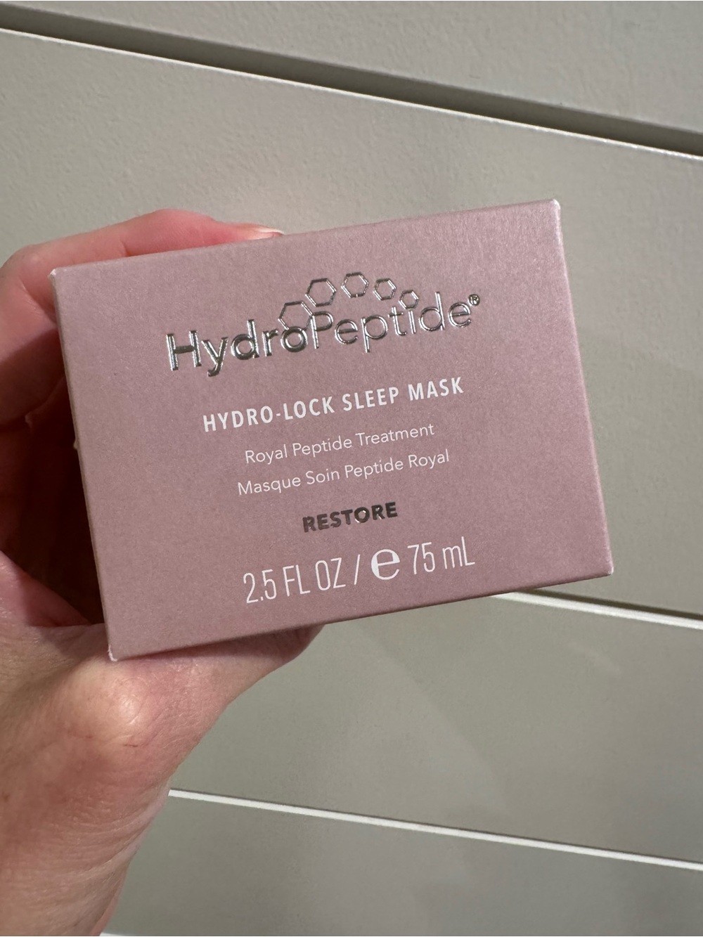 HydroPeptide Restore Hydro-Lock Sleep Mask Royal Peptide Treatment